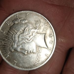 1923-D peace dollar
